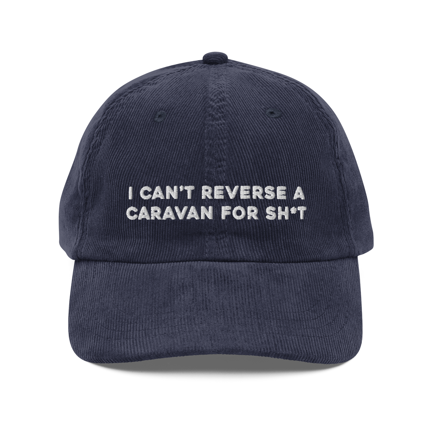 "Can't Reverse" Corduroy Cap