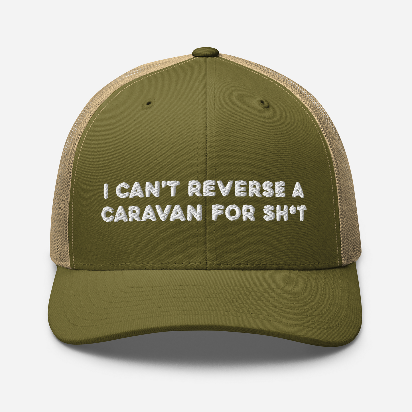 "Can't Reverse" Trucker Cap