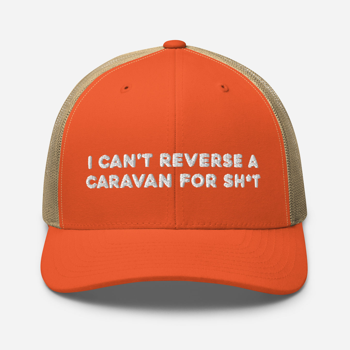 "Can't Reverse" Trucker Cap