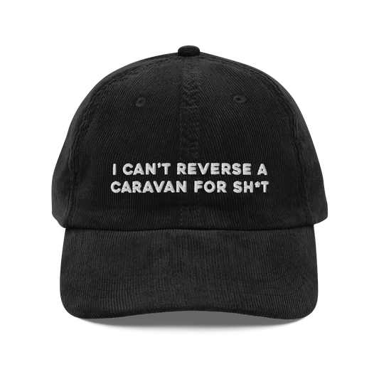 "Can't Reverse" Corduroy Cap